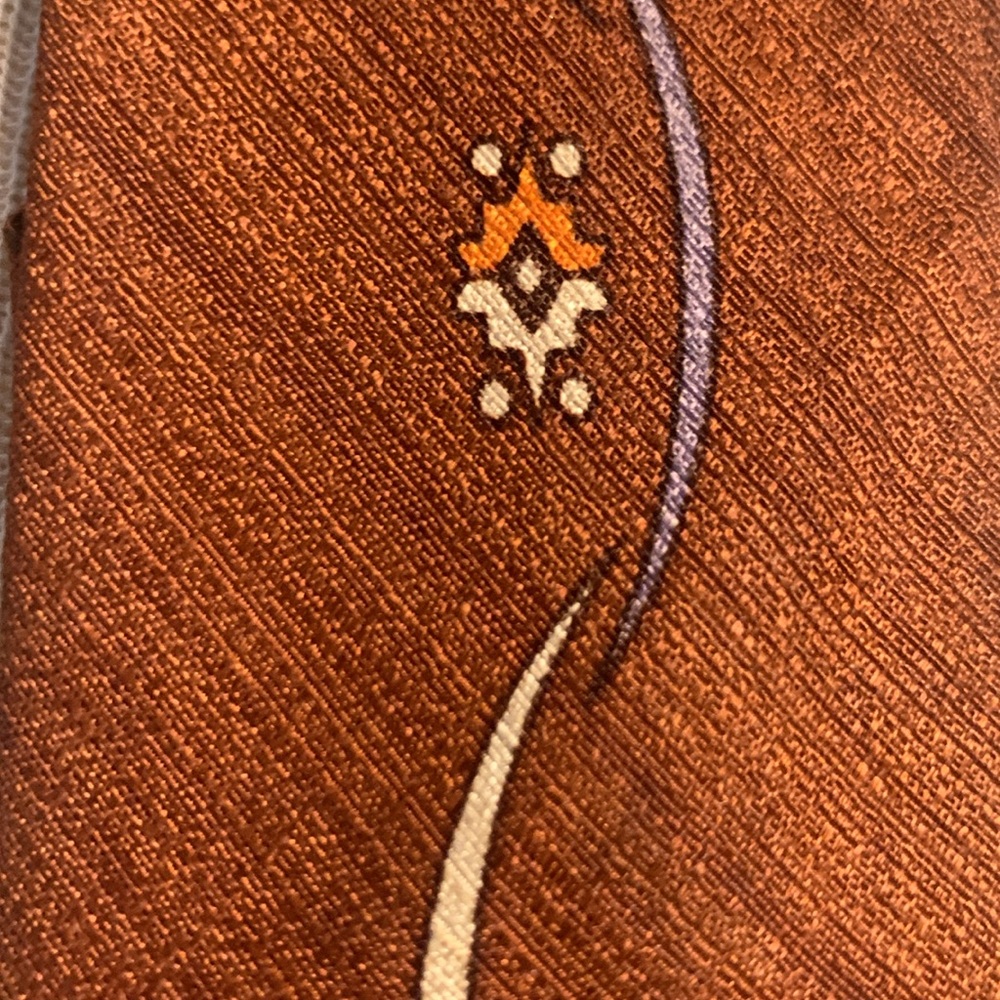 50’s COOL RETRO ABSTRACT BEATNIK HIPSTER TIE - Picture 3 of 13